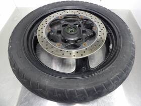 4bp-25168-00-33 Yamaha 92-98 Seca Ii Xj600 Straight Front Wheel Rim W Tire And Rotor 4bp-25168-00 4bp-25168-00-33 Yamaha 92-98 Seca Ii Xj600 Straight Front Wheel Rim W Tire And Rotor 4bp-25168-00