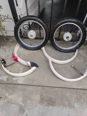 54-8969420 Yamaha Qt50 Tires Fenders And Wheels