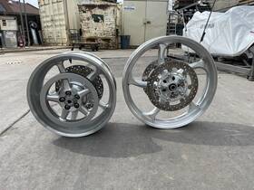 5c7-25338-01-35 Yamaha 08-17 Raider Xv1900 Cu Front And Rear Wheel Rim