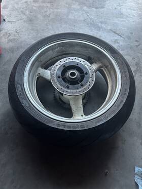 5jj-25338-00-00 Yamaha 2002 R1 Rear Wheel Assembly