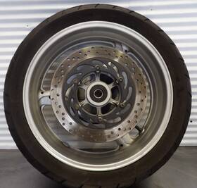 5jw-25338-01-35 Yamaha 03-05 Fjr1300 Rear Wheel Rim W Tire And Brake Rotor