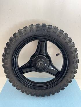 5m0-25180-00-33 Yamaha Oem 2017 Pw50 Front Wheel Tire Rim