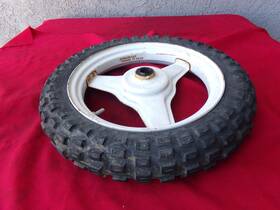 5m0-25180-00 Yamaha Pw50 Y-zinger 50 Front Wheel 1998 Oem Nice