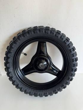 5m0-25390-00-33 Yamaha Oem Pw50 2017 Black Rear Wheel Rim Tire Hub Pw 50