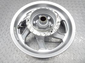 5ru-25338-00-00 Yamaha 2006 05-14 Yp400 Majesty Rear Back Wheel Rim 13x4 Straight True Video Oem