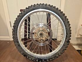 25121 Yamaha 5un 00 2006 Yz250f Oem Front Rim Straight True Good Condition 21 Inch Wheel
