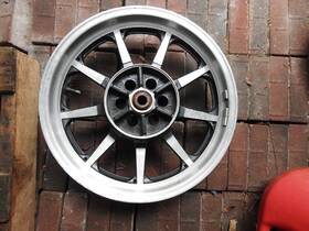 5vn-25338-00-7b Yamaha 2009 02-14 Xv1700 Road Star Rear Back Wheel Rim 16x3 Straight True