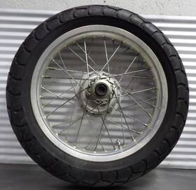 2jx-25111-00-00 Yamaha 61348-03 87-00 Trailway Tw200 Front Wheel Rim W Tire