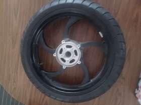 896274 Yamaha 09-20 Vmax 1700 Front Wheel Rim Straight For
