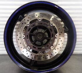 94112-17066-00 Yamaha 01-05 Fz1 Front Wheel Rim With Brake Rotors