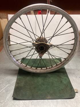 94307-17166-00 Yamaha Front Wheel Fits Yz80 1993-2001 Used Y-530-40 P#