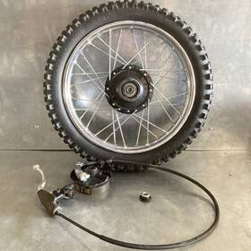 94414-14002-00 Yamaha 2006 Pw80 Pw 80 Y-zinger Front Wheel Rim Hub Complete With Brake System