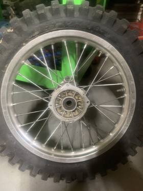 94416-14529-00 Yamaha Yz85 Rear Wheel 14 With Tire