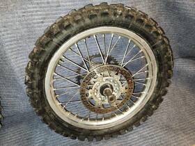 94416-21002-00 Yamaha 2001 Yz250f Front Wheel And Tire