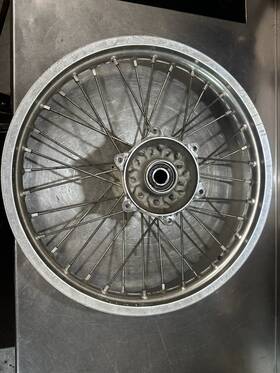 94418-19038-00 Yamaha Rear Wheel Yz 19 Inch 1.85 Oem Straight