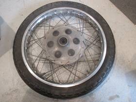 Yamaha 94418-19048 Oem Takasago 1.85x19 19 Inch 36h Front Wheel Rim And Hub 70-71 Xs1 256-25111-00