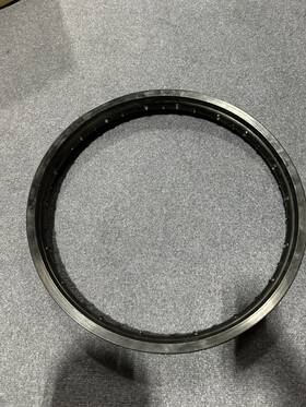 94418-21003-00 Yamaha Oem Rim 1.85-21 Used See Photos And Description