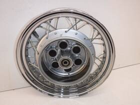 94435-15586-00 Yamaha 98-09 V Star 650 Rear Back Wheel Rim Straight Clean