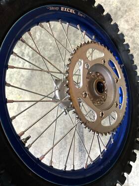 B7b-25302-30-00 Yamaha 2016 - 2025 Yz450f Oem Blue Rear Wheel Yz250f Yz 250 450 4 Stroke 23/2