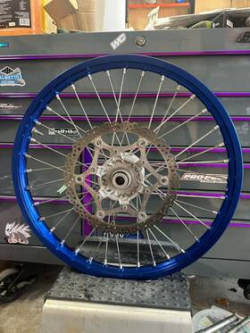 Bsb-25102-00-00 Yamaha 2024 Yz450f Yz250f Front Wheel Complete Oem