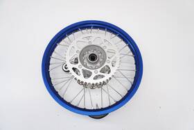 D03-25302-00-00 Yamaha 2026 Yz450f Complete Rear Wheel Oem Blue Rim Hub Rotor Yz450 Yz 450f