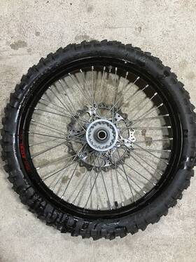 N21x160 Yamaha Front Wheel Excel Black 2009-2024 From 2015 Yz450f
