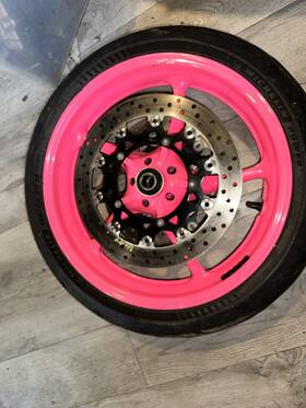 5sl-25168-00-1x Yamaha Oem Front Wheel Rim Yzf-r6 08-16