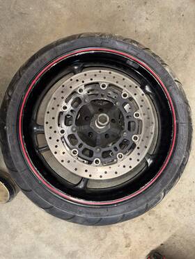 Yamaha R6-r1 Yzf R1 04-14 R6 03-14 R6s 06-09 Front Wheel Axle Brake Rotor