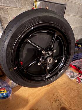 Dbs031w Yamaha Wr816 For Yzf-r6 2006- 2016 Black Front Wheel Rim Doesnt Include Tire