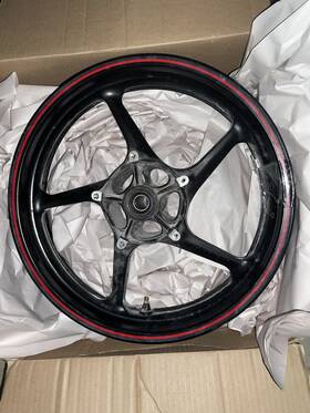 Yzfr1dl Yamaha 2009 - 2014 Yzfr1 Yzf R1 Front Wheel Rim No Bents