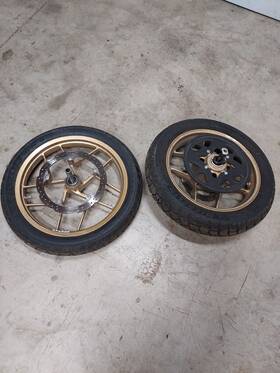 23-08066-7 Zero Motorcycle Dsr Ds Wheels And Tires Front Rear