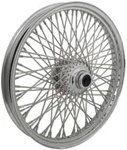 Chrome 21" 80 Spoke Front Wheel Rim For Harley Fxdwg Fxst Softail 52040. Fixed Price $322.95.