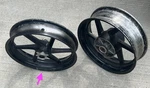 1995-1998 Honda 600RR F3 Front And Rear Wheel Rim Tire 17" Dent. Fixed Price $128.26.
