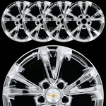 4 For Chevy Equinox 2016 2017 Chrome 17" Wheel Skins Hub Caps Full Rim Covers. Fixed Price $99.99.
