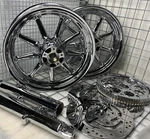 Harley Wheels Pulley Touring 1" Axle 2000 -08 Rims Electra Glide Oem Exchange. Fixed Price $2299.00.