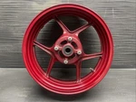 2024 Kawasaki Ninja ZX6R ZX636, Rear Wheel, Rim Straight Oem #41626. Fixed Price $300.00.
