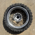 2005 04-12 Bmw R1200GS Rear Back Wheel Rim 17X4 Straight Only 16K Miles Twinduro. Fixed Price $499.99.