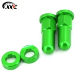 Kke Mx Rim Lock Covers Nuts Washers Green Fit Kawasaki KX125 KX250F KX450F. Fixed Price $7.99.