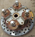 Used Kawasaki Left/right Front Wheel Hub W/ Brake Rotor '06 Brute Force 750 W111. Fixed Price $19.99.