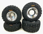 Dwt Polished Front Rear Rims Wheels Sunf A027 Dirt Xc Tires Yamaha Blaster 200. Fixed Price $619.95.