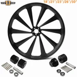 18-30'' Front Wheel Rim & Single Dual Hub Fit For 2008-2023 Harley Touring. Fixed Price $599.99.