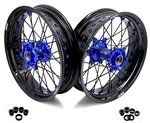 Kke 17" Cnc Supermoto Wheels Rims Fit Ktm Sx Exc Mxc 125-380CC 2000-2002 Blue. Fixed Price $759.00.