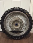 1998 Yamaha YZ400F Rear Wheel W/ Sprocket + Brake Disc Good Condition. Fixed Price $127.50.