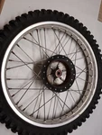 Kawasaki KDX250 KDX200 Front Wheel Fits 1983-1985. Fixed Price $165.00.