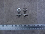1978 Moto Guzzi Robin Moped S462-1) Left Right Rear Wheel Chain Adjusters Set. Fixed Price $32.88.
