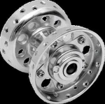 Chromed Steel Front Rear Star Wheel Hub For Harley Fl V Twin 41-48. Fixed Price $404.41.