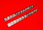 6 Oz. Chrome Wheel Weights Self Adhesive Increments Steel, Stick On, 2 Strips. Fixed Price $14.99.