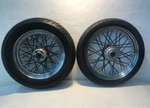 Harley-davidson Front & Rear Wheel Set (2) Laced Chrome Spoke. Fixed Price $450.00.