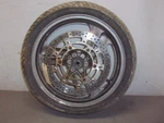 Used Front Wheel For 1988 Honda NT650 "hawkgt". Fixed Price $69.95.