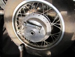 1983 GS450 Ga Suzukimatic Rear Wheel Rim. Fixed Price $125.00.